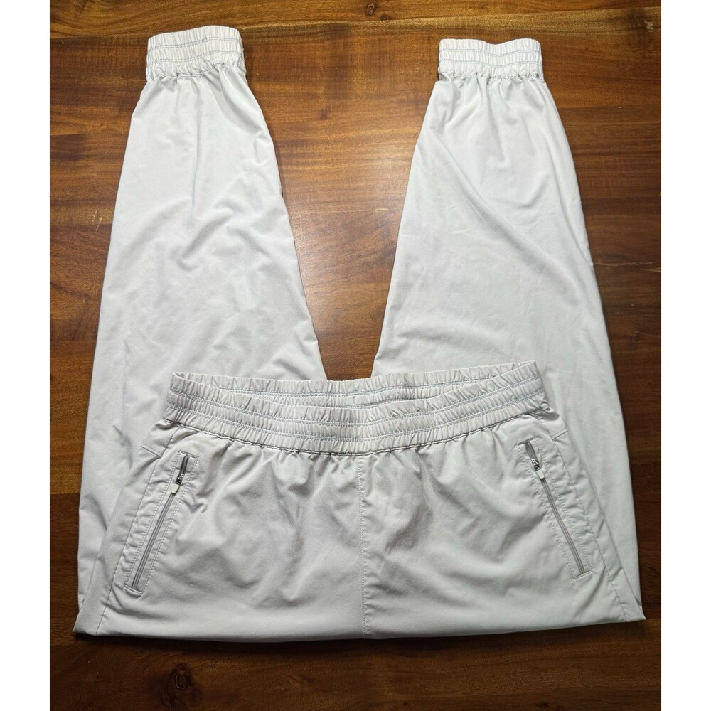 Tommy Bahama IslandZone Alicia Joggers Womens Medium M Light Gray Stretch Pants